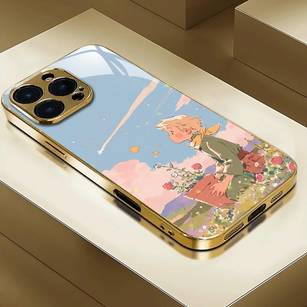 Phone Cases Iphone - INS Mirror Rose Little Prince Phone