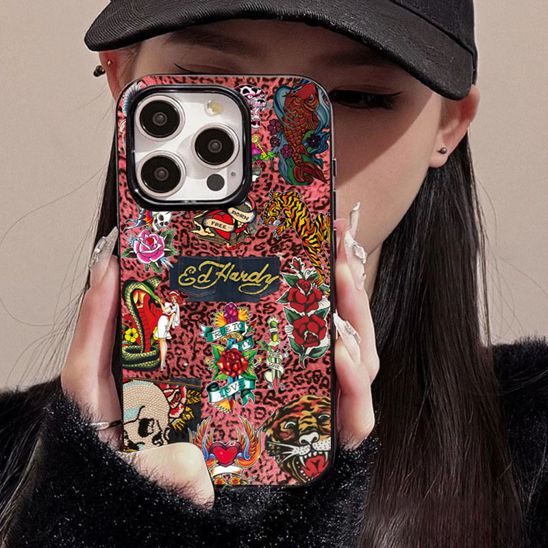 Phone Cases Mous - Leopard Print Skull Snake Tiger Pattern