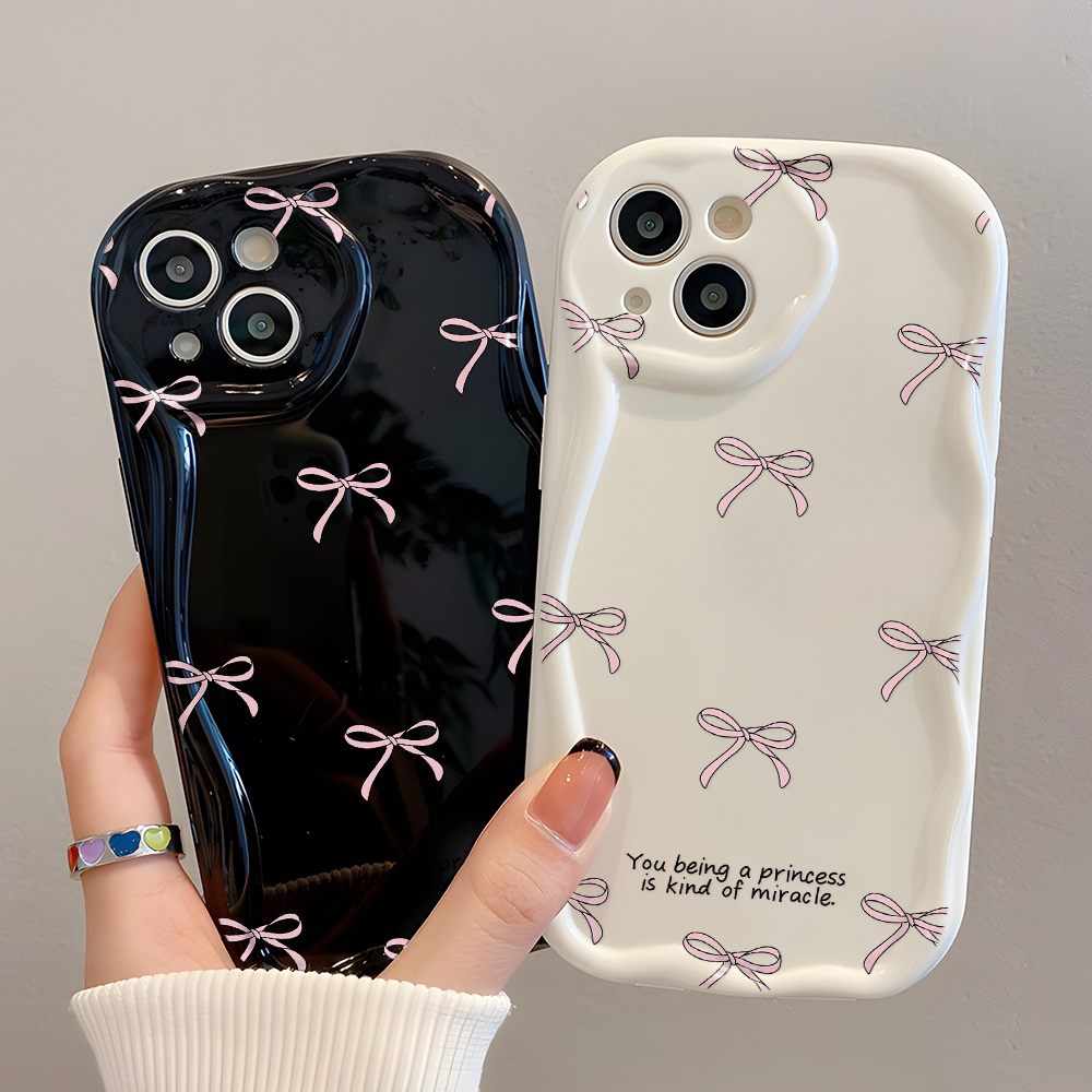 Phone Cases Aviation - Bow Wavy Edge 3D Wave Case