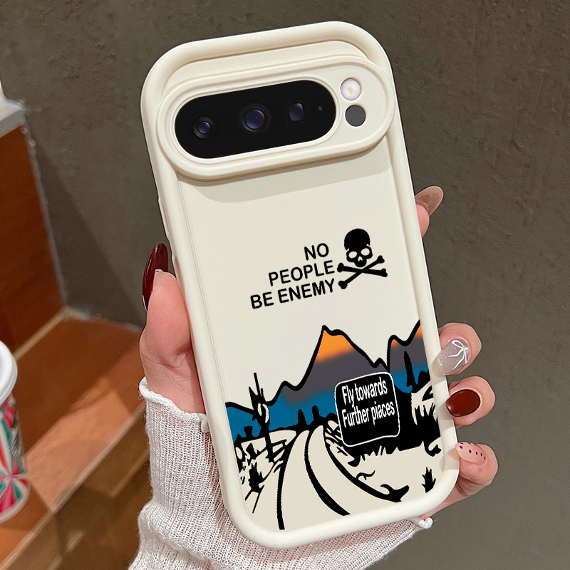Phone Cases Google Pixel 10 - Mountain Road Patterned Phone Case For