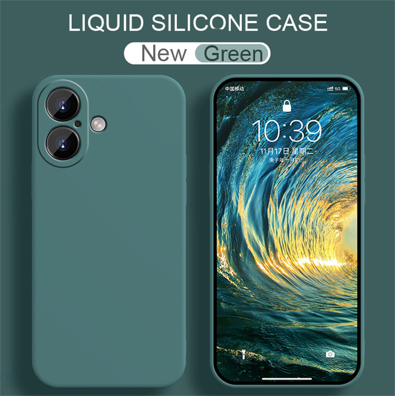 Phone Cases Best - Luxury Original Liquid Silicone For iPhone