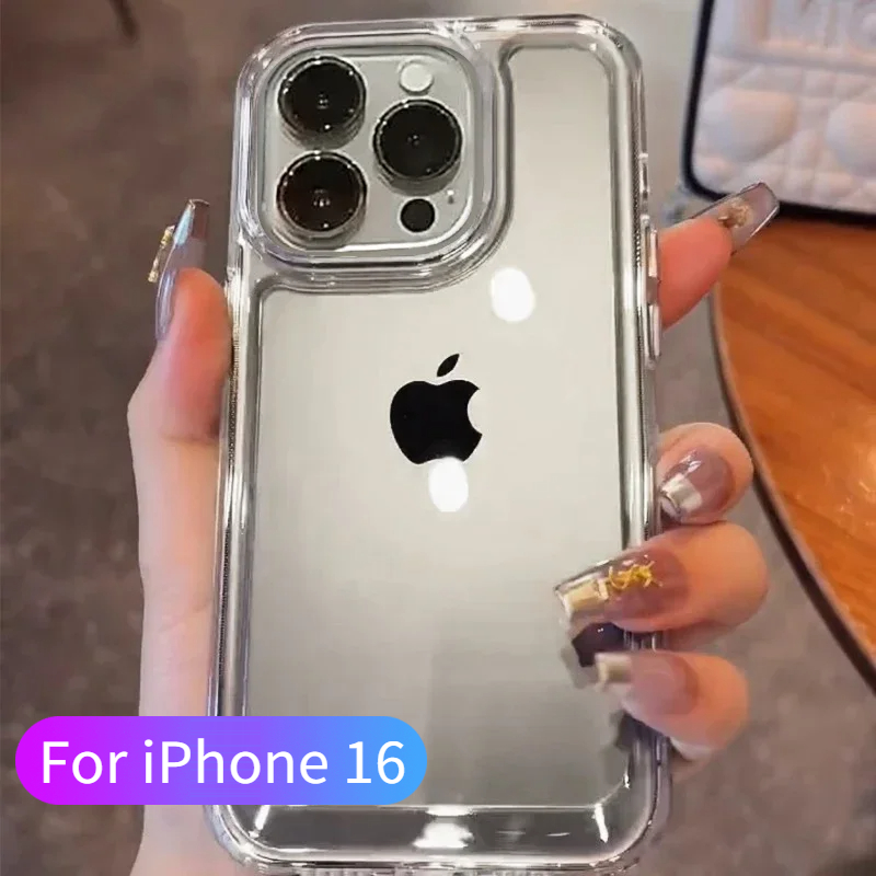 Phone Cases Best - Luxury Silicone Transparent Heavy Duty Shockproof