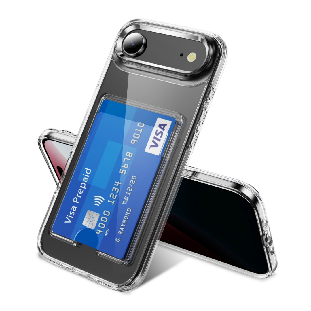 Phone Cases Best - Luxury Clear Card Slot Holder Wallet