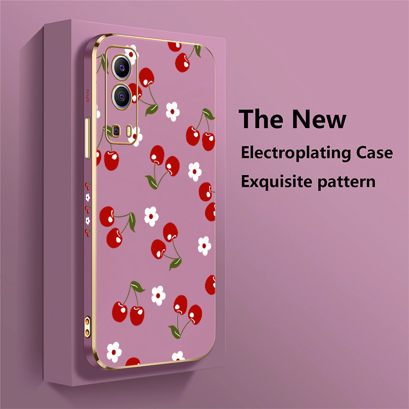 Cherry Flowers Print Phone Cas - đánh giá và giá Phone Cases Vivo