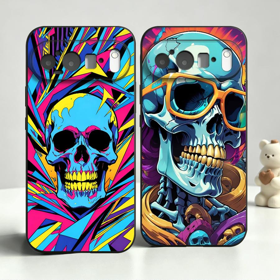 Neon Pop Art Skull Case for Go - đánh giá và giá Phone Cases Google Pixel 10