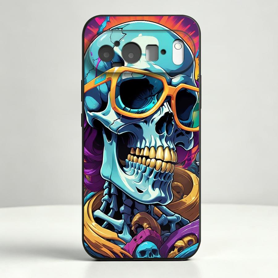 Neon Pop Art Skull Case for Go - đánh giá và giá Phone Cases Google Pixel 10