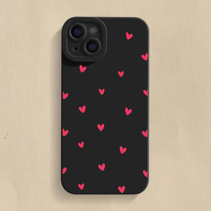 Black Love Heart Protector Pho - đánh giá và giá Phone Cases Samsung Galaxy