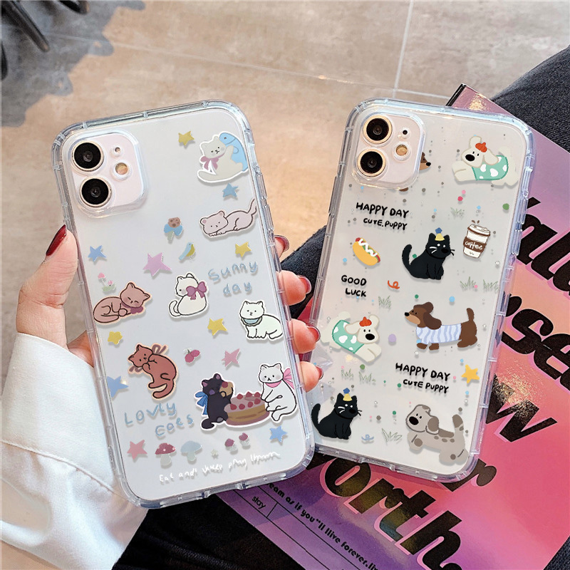 Lovely Fishes Clear Phone Case - đánh giá và giá Phone Cases For Iphone 11