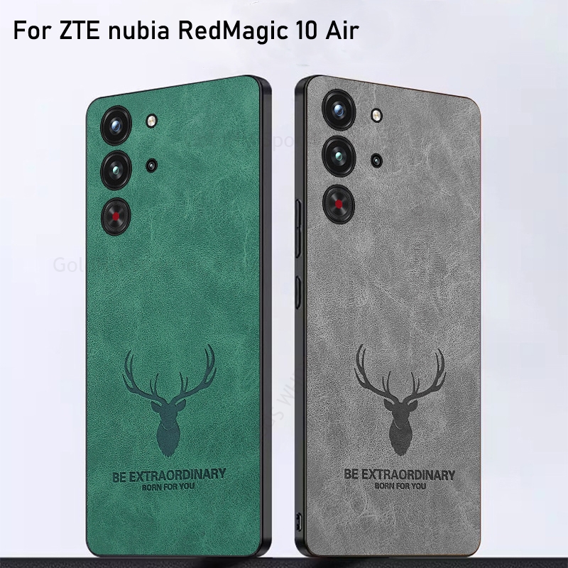 3D Cartoon Elk Deer Head Leath - đánh giá và giá Phone Cases Red Deer