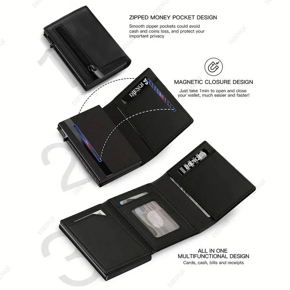 OUIO Rfid Credit Card Holder W - đánh giá và giá Card Holder Slim Case