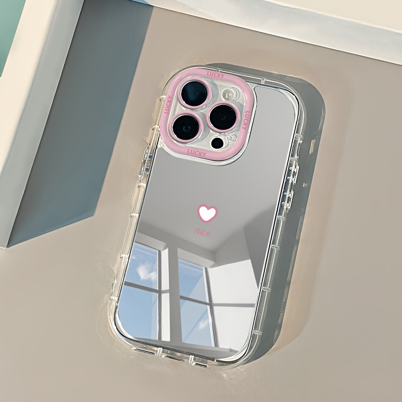 Nice Heart Makeup Mirror Phone - đánh giá và giá Phone Cases Mous