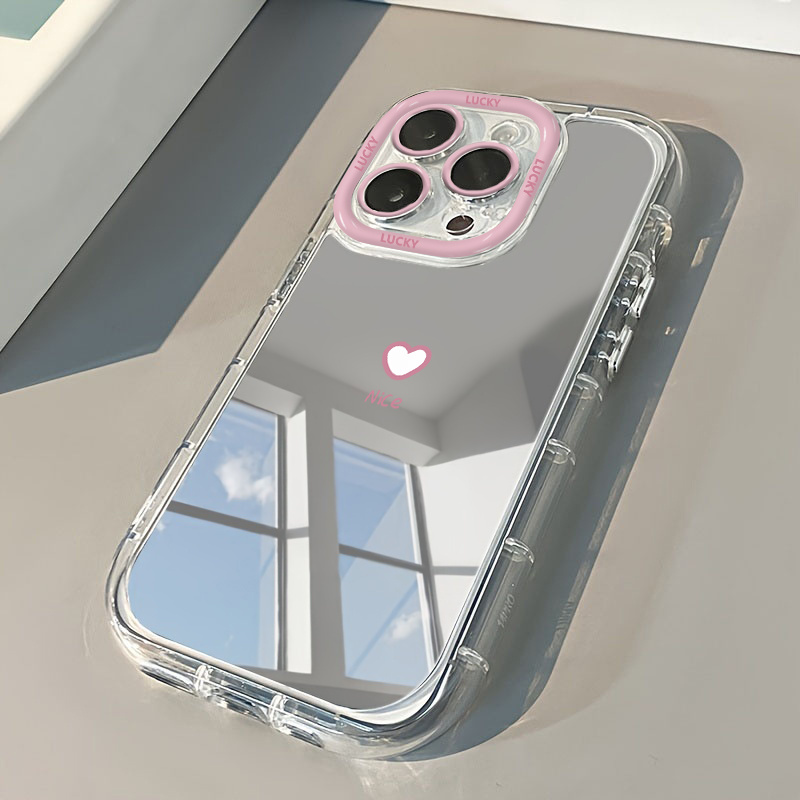 Nice Heart Makeup Mirror Phone - đánh giá và giá Phone Cases Mous