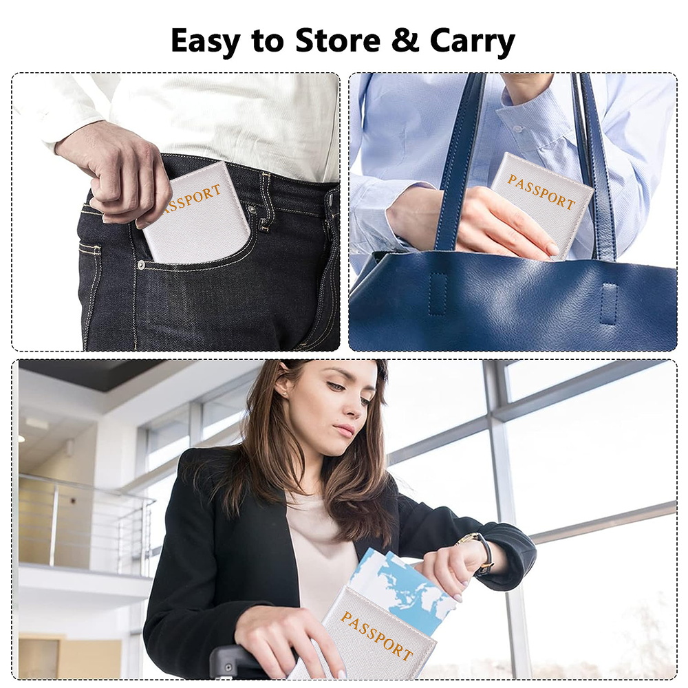Passport Covers PU Leather Car - đánh giá và giá Card Holder Slim Case