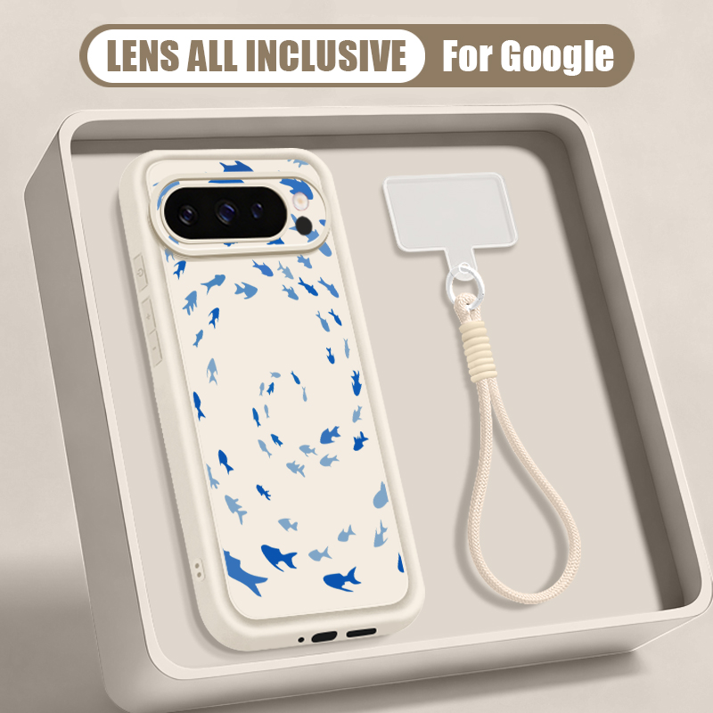 Humpback Whale Print Wrist Str - đánh giá và giá Phone Cases Google Pixel 10