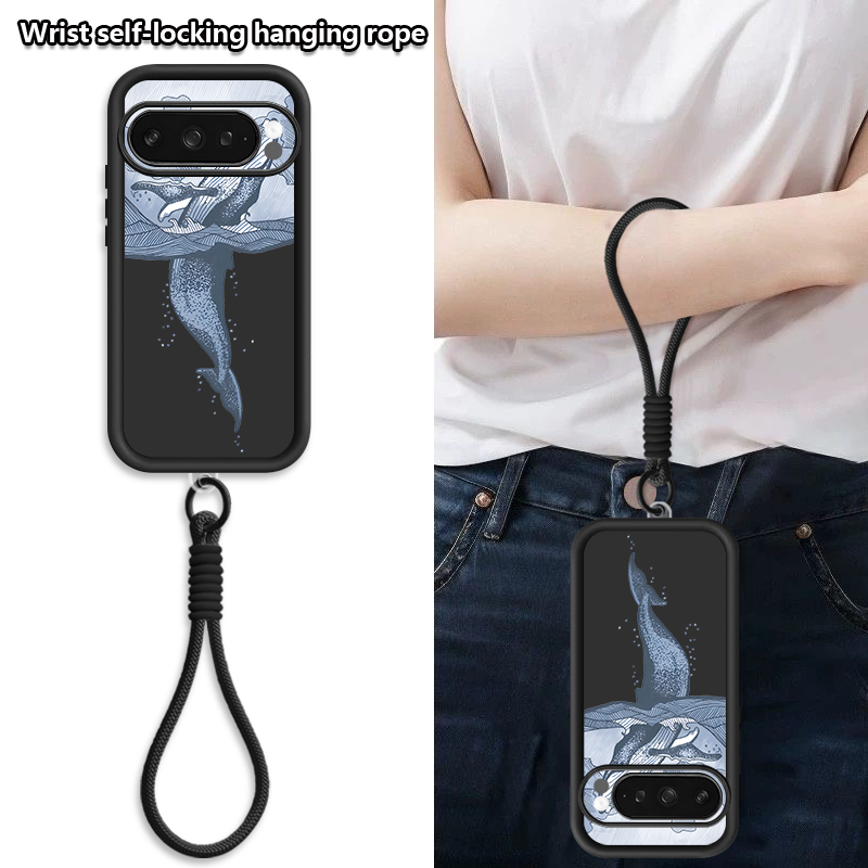 Humpback Whale Print Wrist Str - đánh giá và giá Phone Cases Google Pixel 10
