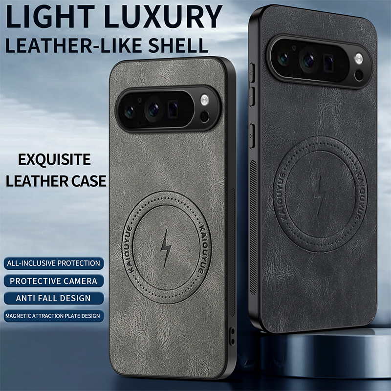 Luxury Magnetic Leather Case F - đánh giá và giá Phone Cases Google Pixel 10
