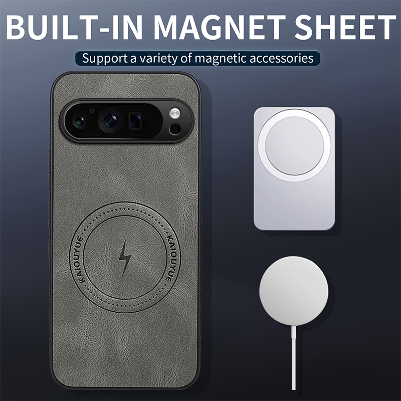 Luxury Magnetic Leather Case F - đánh giá và giá Phone Cases Google Pixel 10