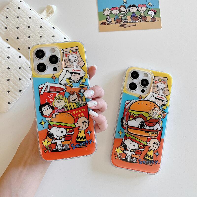Snoopy Cartoon Magnetic Kickst - đánh giá và giá Phone Cases Wholesale
