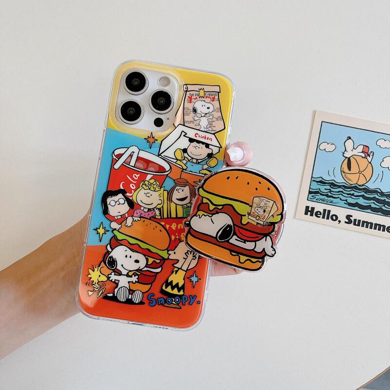 Snoopy Cartoon Magnetic Kickst - đánh giá và giá Phone Cases Wholesale