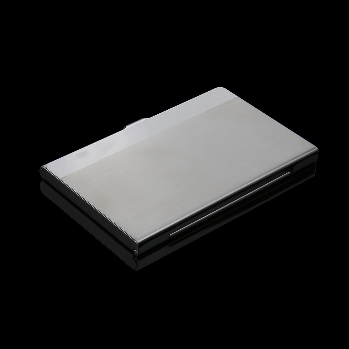 Silver Stainless Steel Portabl - đánh giá và giá Card Holder Slim Case