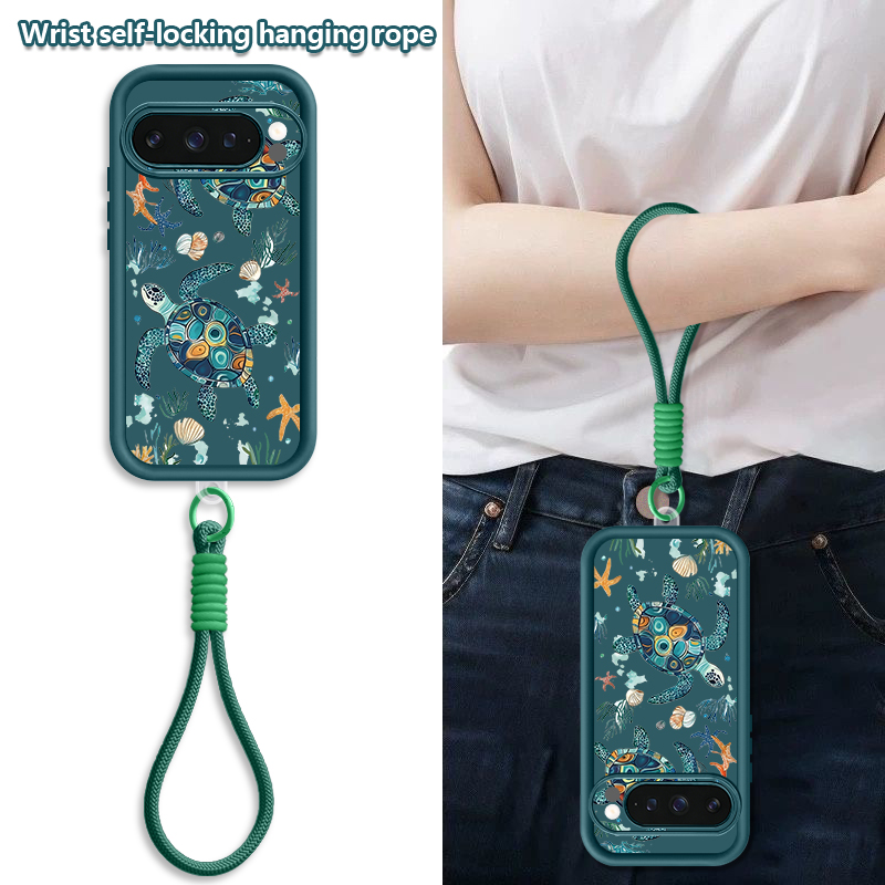 Shark Ocean Patterned TPU Phon - đánh giá và giá Phone Cases Google Pixel 10