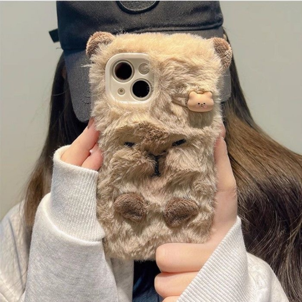 Luxury Capybara Fluffy Fur Pho - đánh giá và giá Phone Cases For Iphone 11