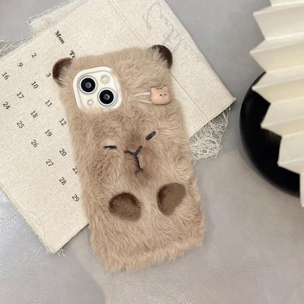 Luxury Capybara Fluffy Fur Pho - đánh giá và giá Phone Cases For Iphone 11