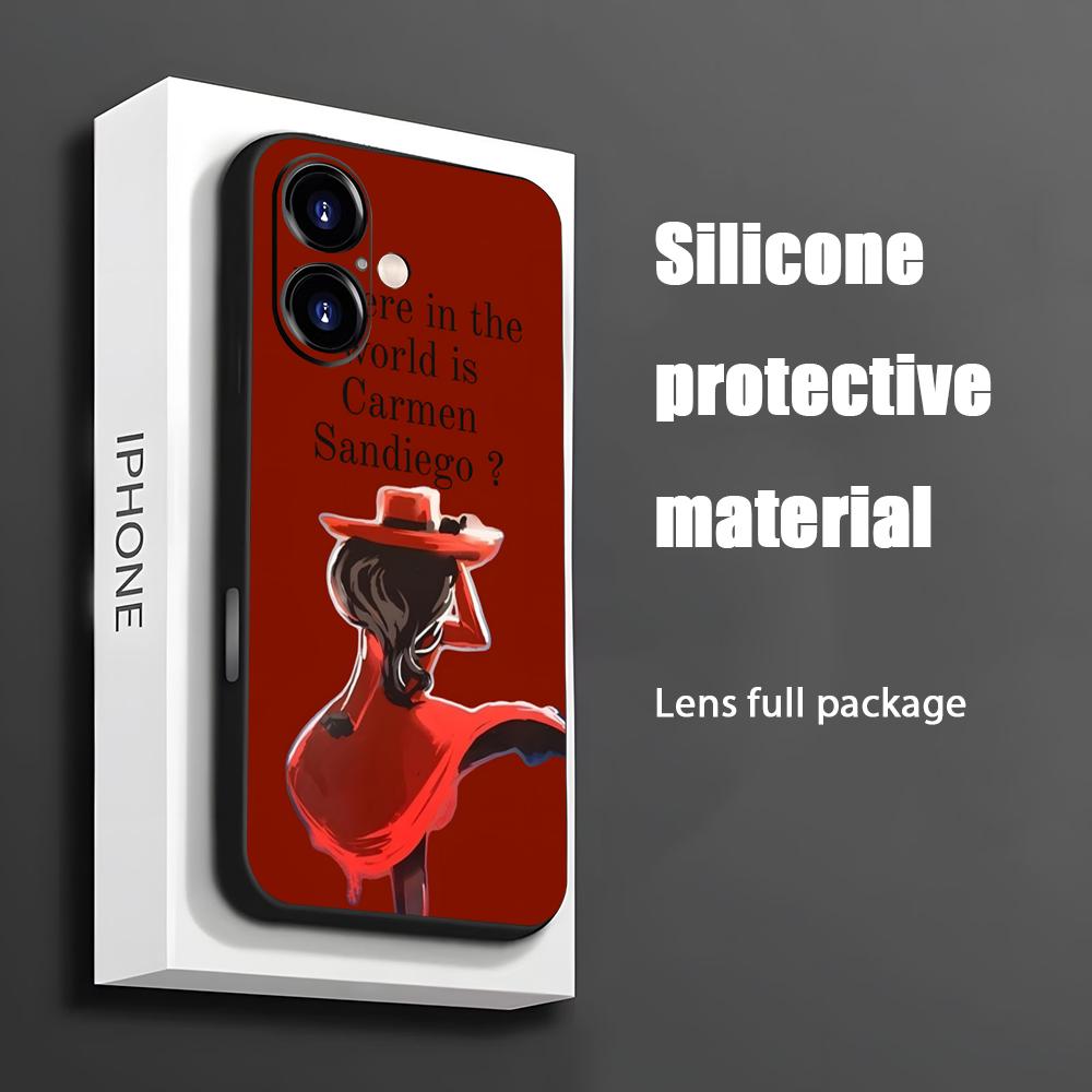 Hot Carmen Sandiego Cartoon Ph - đánh giá và giá Phone Cases For Iphone 11