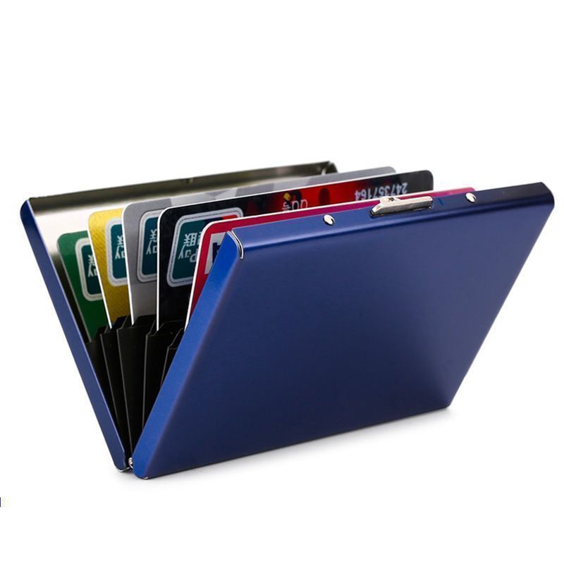 OUIO ​RFID Blocking Stainless  - đánh giá và giá Card Holder Slim Case