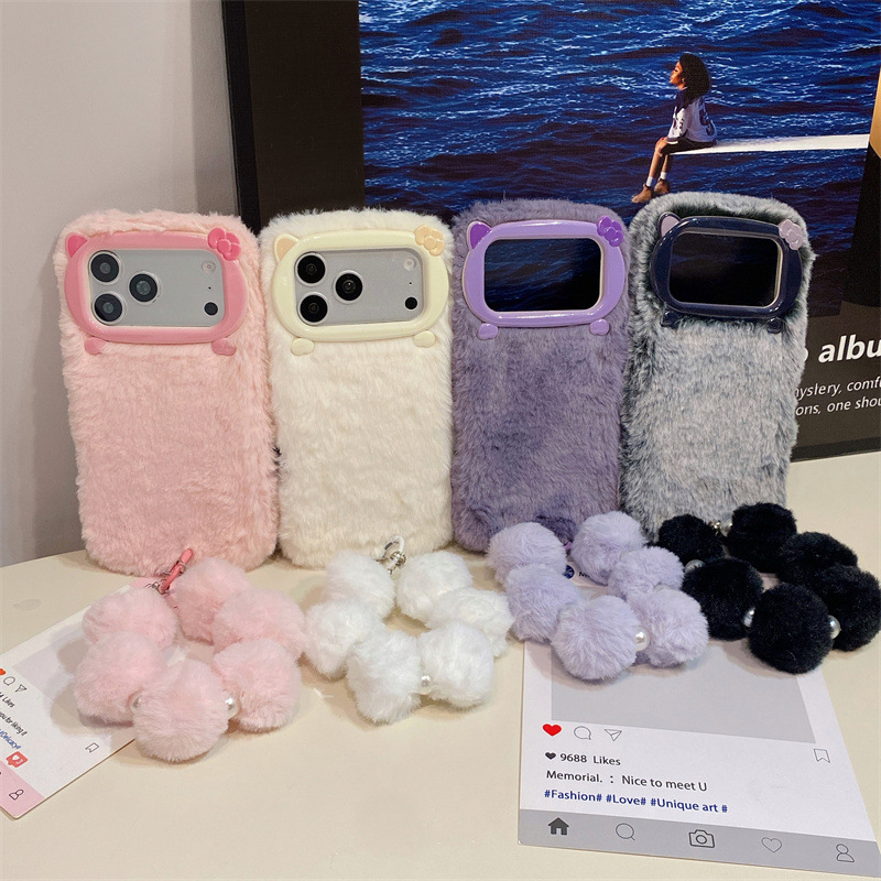 Luxury Solid Colors Furry Plus - đánh giá và giá Phone Cases For Iphone 11