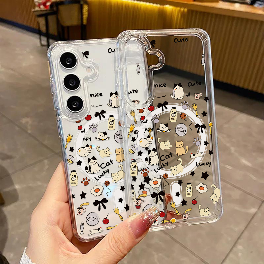 Cute Cat Magnetic Phone Case F - đánh giá và giá Phone Cases Magnetic