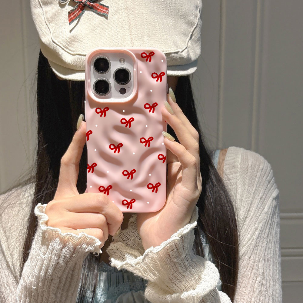 3D Water Ripple Red Heart Prin - đánh giá và giá Phone Cases Durable