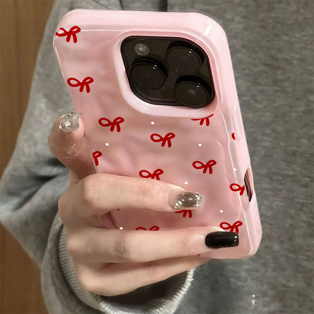 3D Water Ripple Red Heart Prin - đánh giá và giá Phone Cases Durable