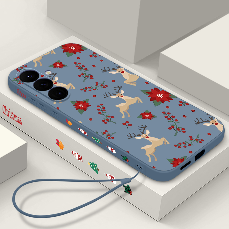 Red Deer Flowers Pattern Phone - đánh giá và giá Phone Cases Red Deer