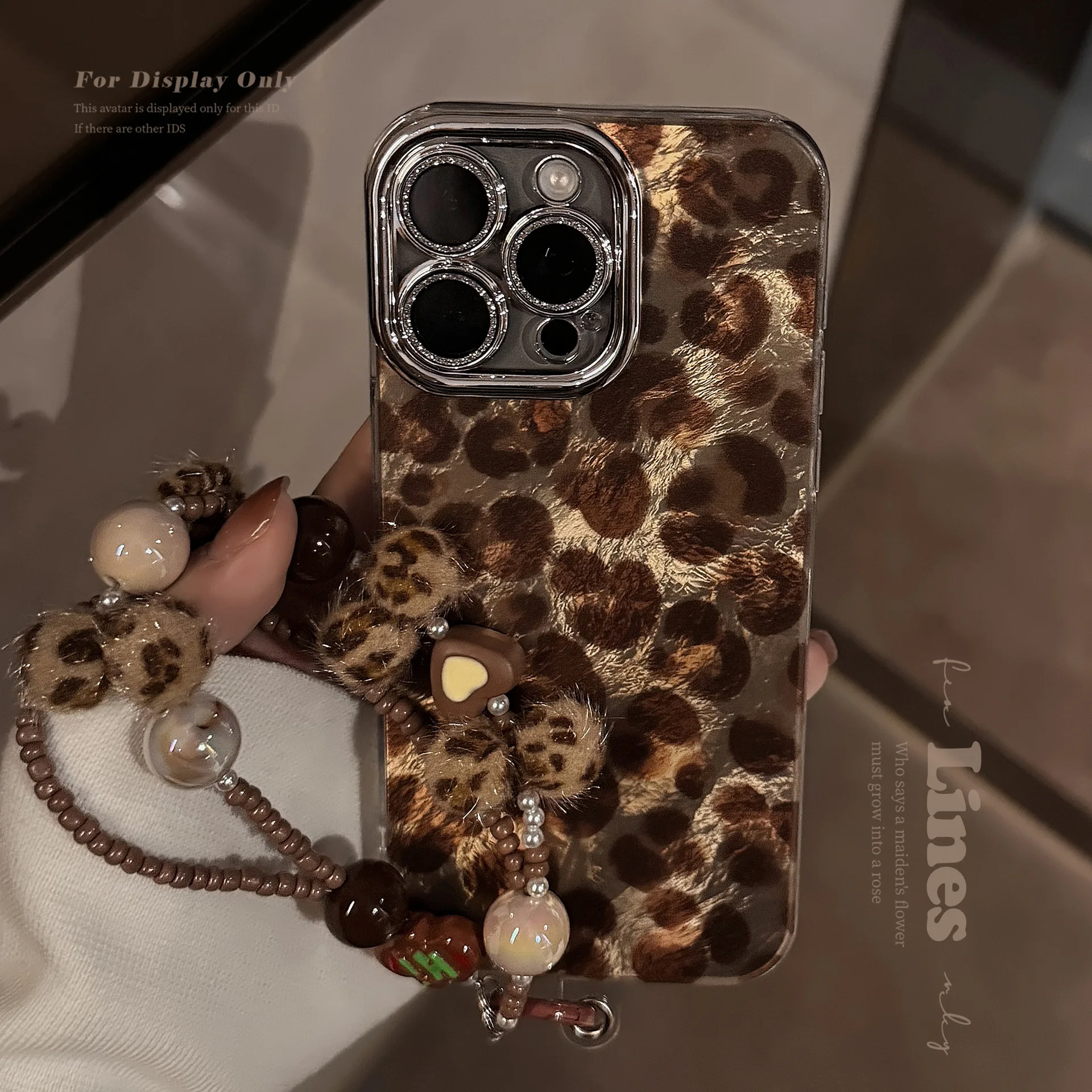 Luxury Leopard Print With Lany - đánh giá và giá Glitter Shockproof Case