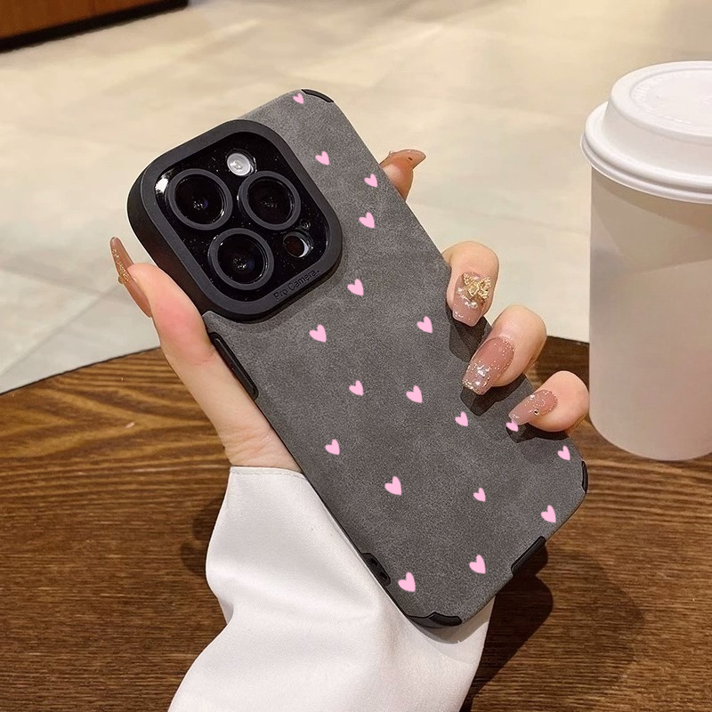 Fashion Pink Heart Pattern Pho - đánh giá và giá Phone Cases Mous