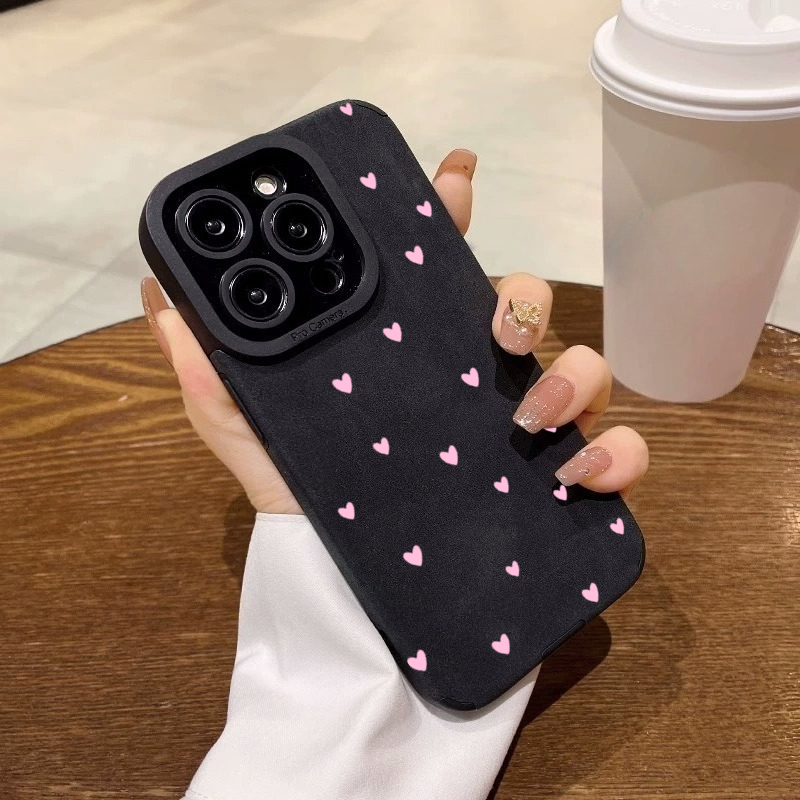 Fashion Pink Heart Pattern Pho - đánh giá và giá Phone Cases Mous