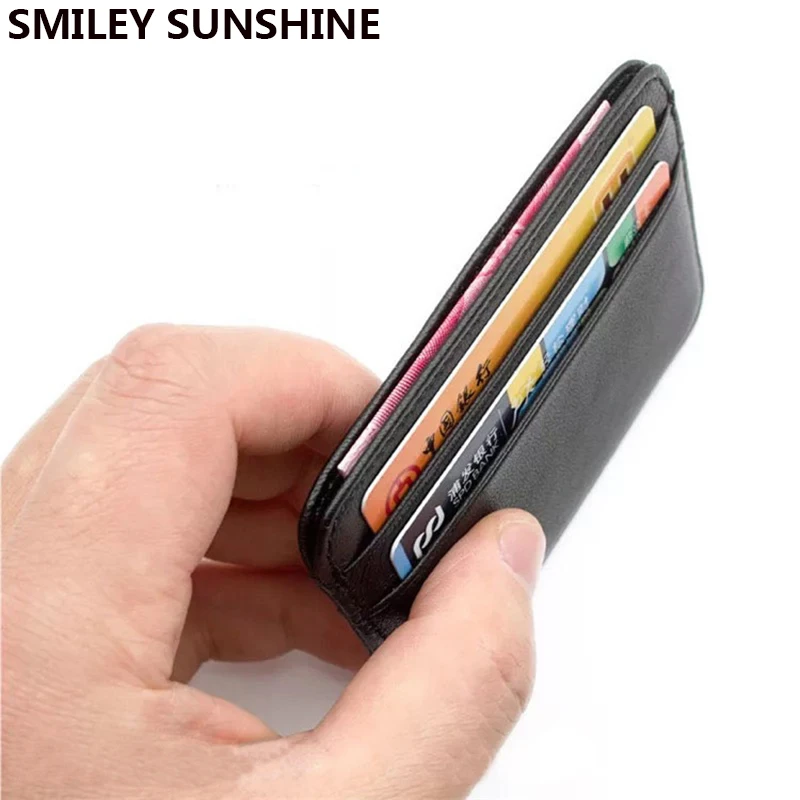 Genuine Leather Visit Card Hol - đánh giá và giá Card Holder Slim Case
