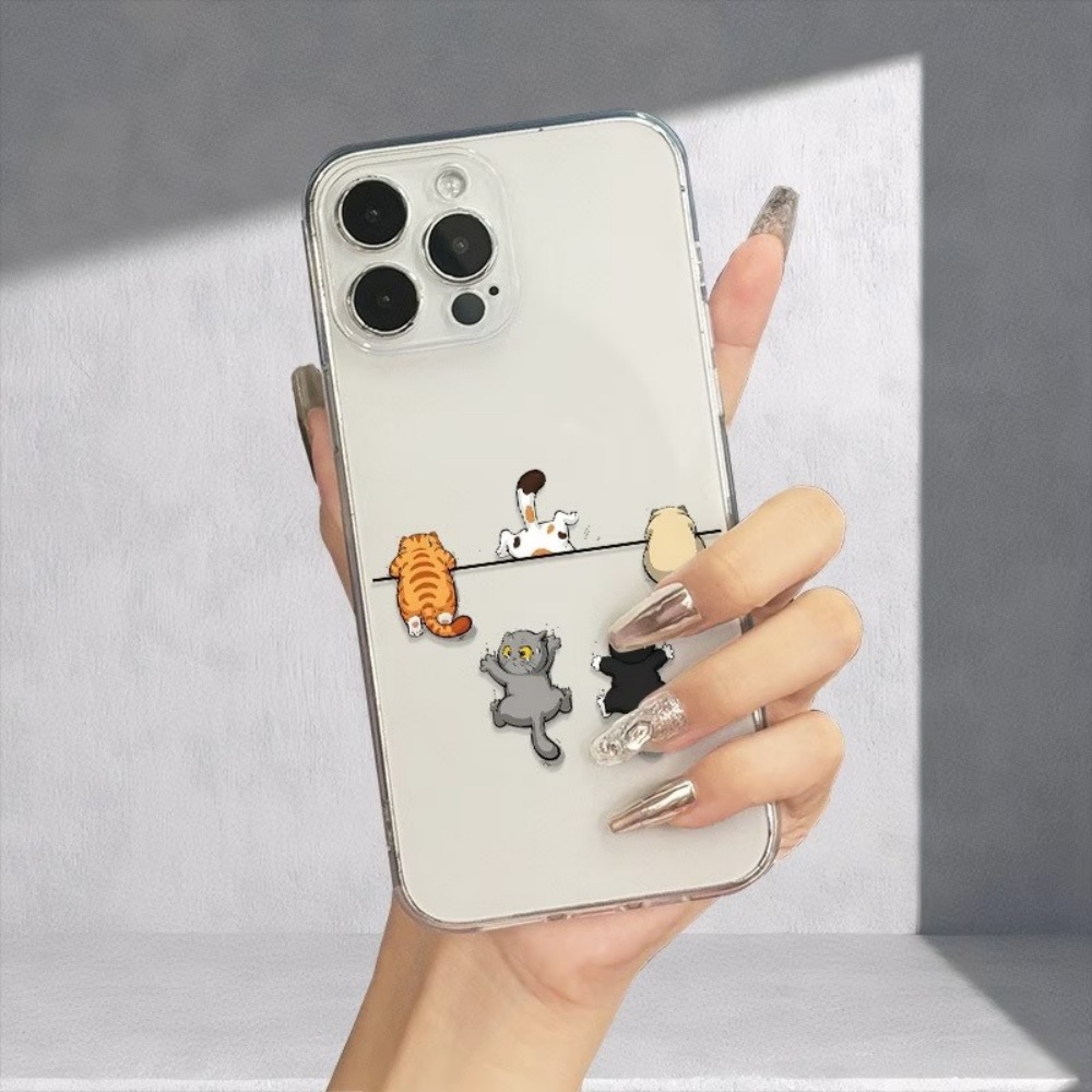 Five Cute Cat Pattern Phone Ca - đánh giá và giá Phone Cases Mous