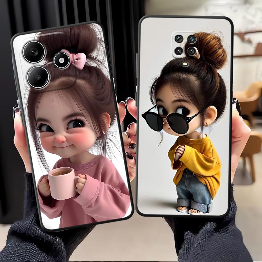 Cartoon Girl Pattern Funda Pho - đánh giá và giá Phone Cases For Iphone 11