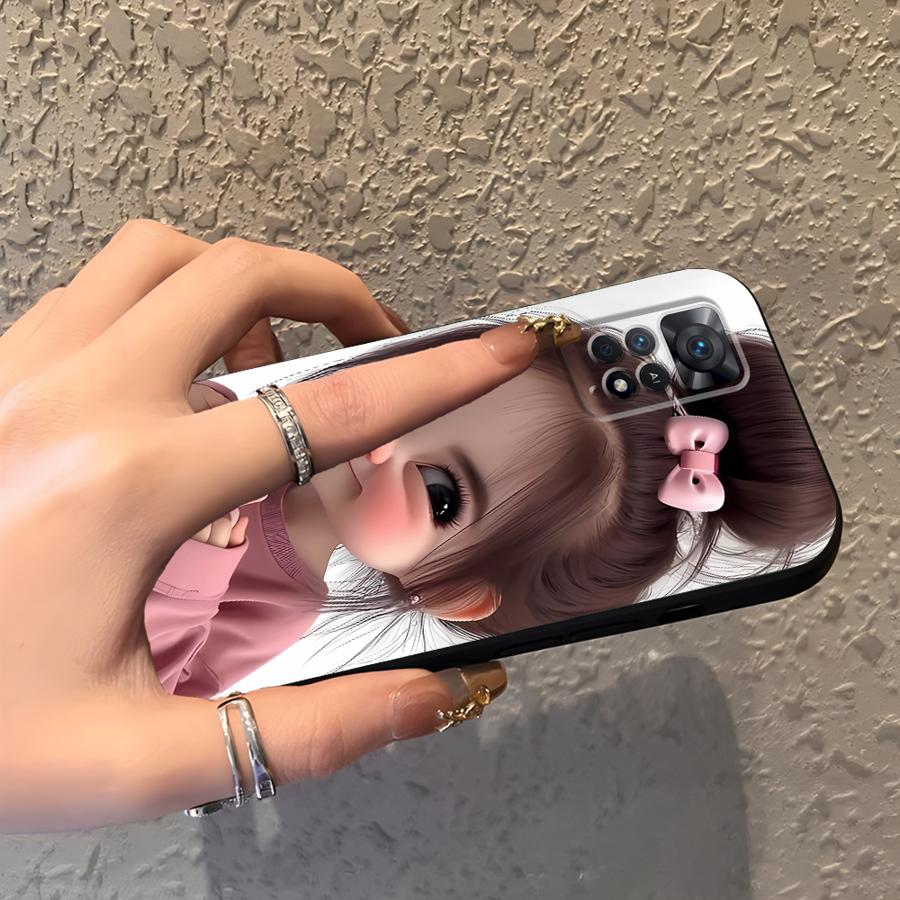 Cartoon Girl Pattern Funda Pho - đánh giá và giá Phone Cases For Iphone 11