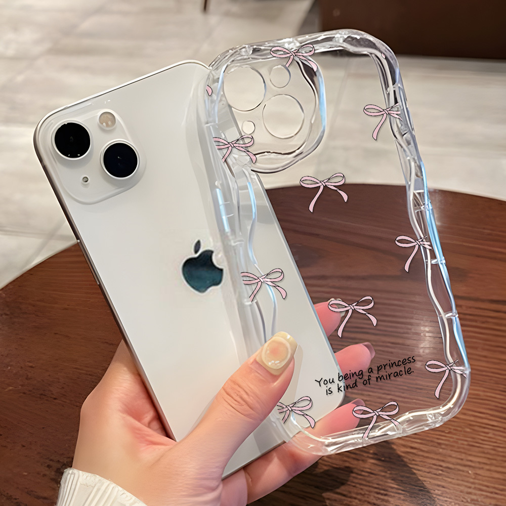 Bow Wavy Edge 3D Wave Case For - đánh giá và giá Phone Cases Aviation