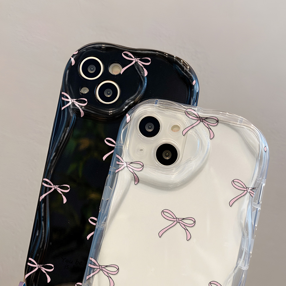 Bow Wavy Edge 3D Wave Case For - đánh giá và giá Phone Cases Aviation