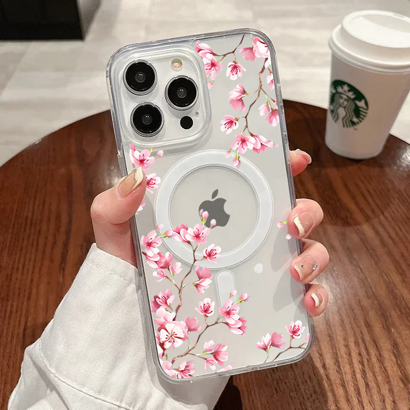 Luxury Pink INS Flowers Case F - đánh giá và giá Phone Cases Durable