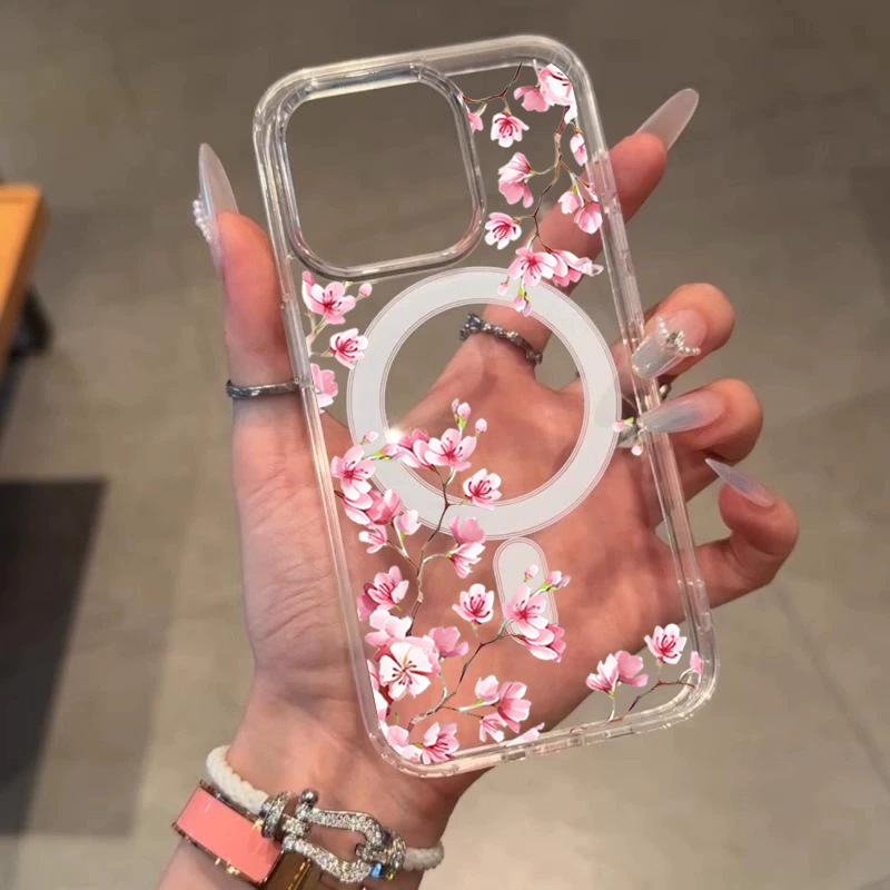 Luxury Pink INS Flowers Case F - đánh giá và giá Phone Cases Durable