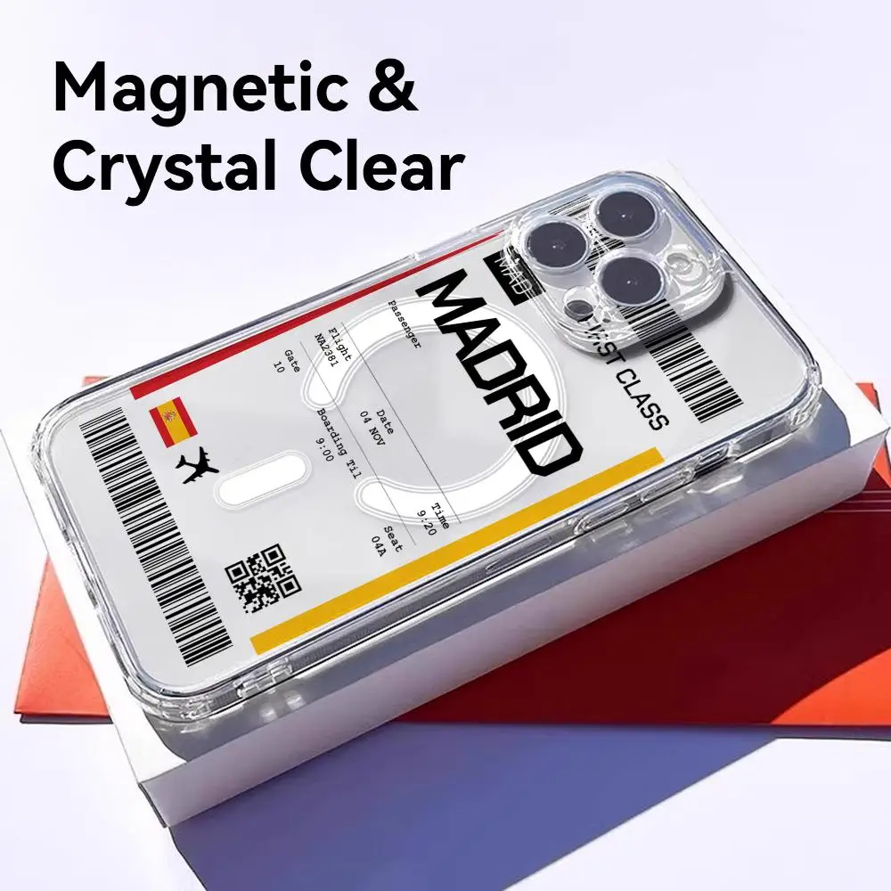 Travel Plane Ticket Spain Phon - đánh giá và giá Phone Cases Magnetic