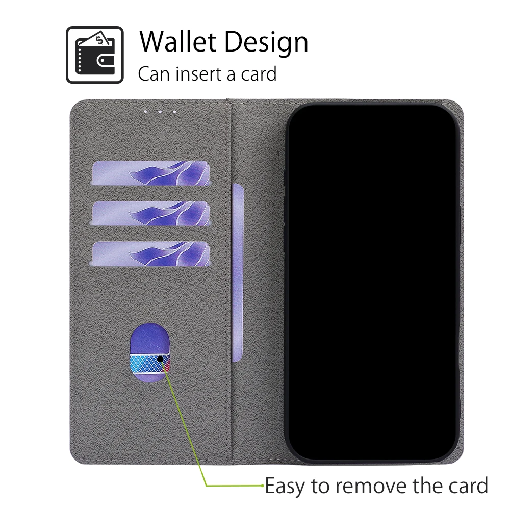 Painted Magnetic Flip Leather  - đánh giá và giá Phone Cases For Samsung Galaxy