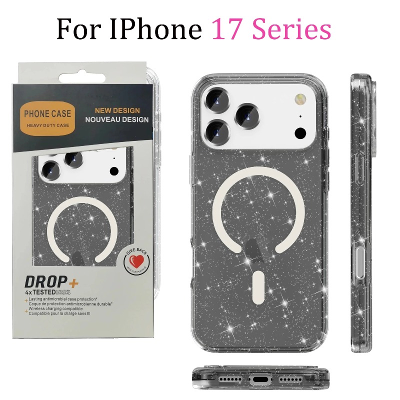 Bling Glitter Clear Magnetic P - đánh giá và giá Glitter Shockproof Case