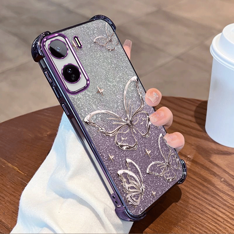 Glitter Plating Cover For Vivo - đánh giá và giá Glitter Shockproof Case