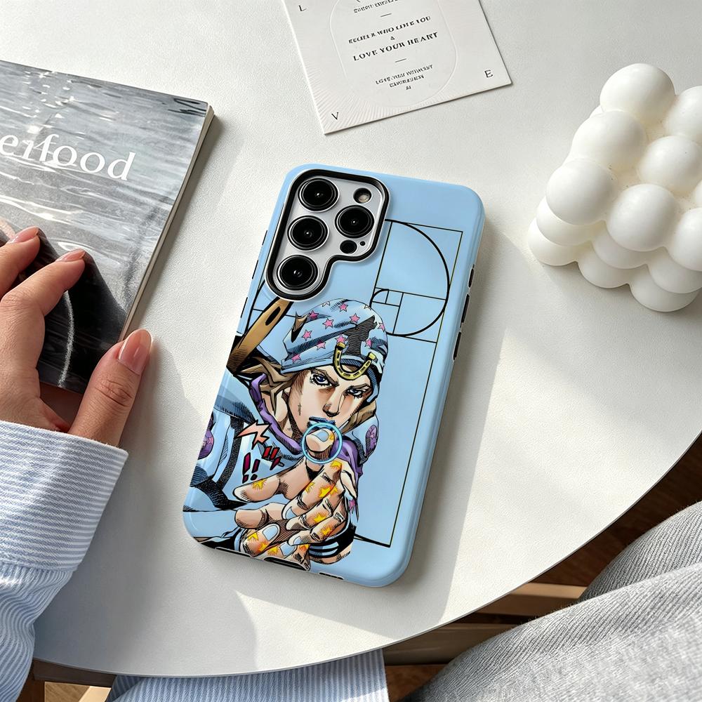 Hot cool Anime J-JOJO Steel Ba - đánh giá và giá Phone Cases Anime